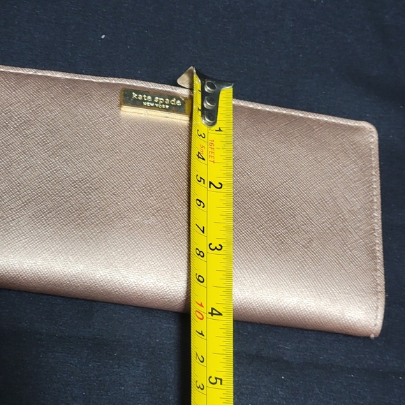 Kate‎ Spade Gold Women's Wallet - Picture 9 of 9